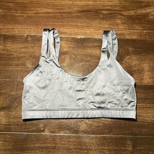 Nike Metallic Sports Bra Size Medium